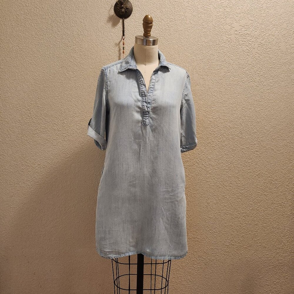 Cloth& Stone Denim Tunic Dress